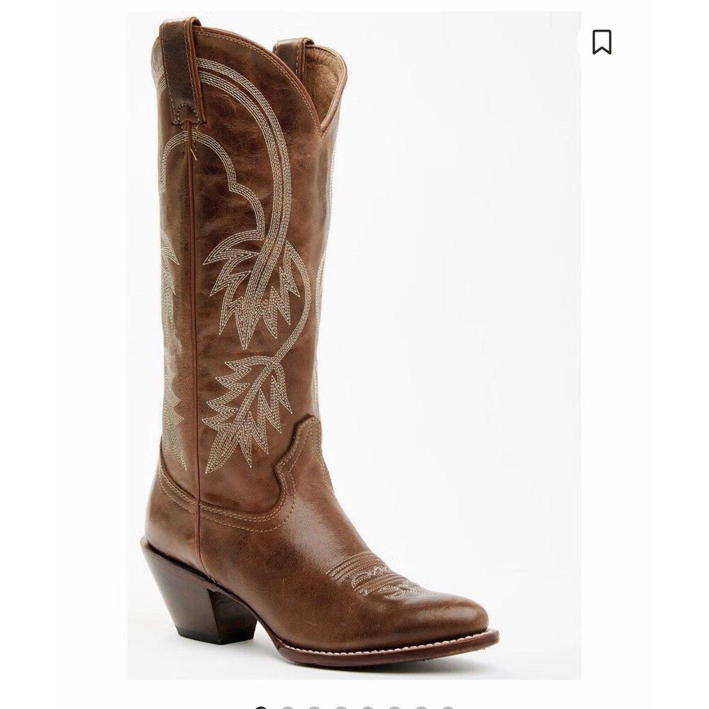 NWT Demo Idyllwind  Women's BIWFA23L3 Actin Up Western Boot Brown Sz 7.5 Cowboy
